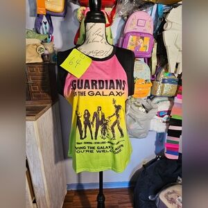 DISNEY PARKS WALT DISNEY WORLD MARVEL GUARDIANS OF THE GALAXY TANK TOP LARGE NWT